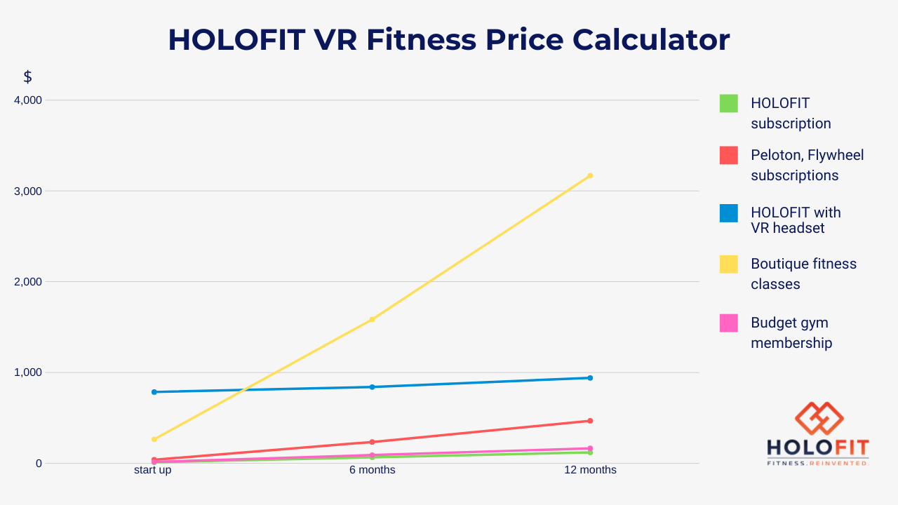 How expensive is VR Fitness?